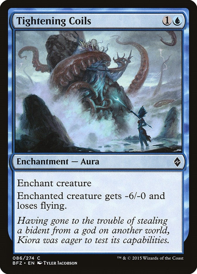 Image for Tightening Coils (86) [Battle for Zendikar] - Magic: The Gathering