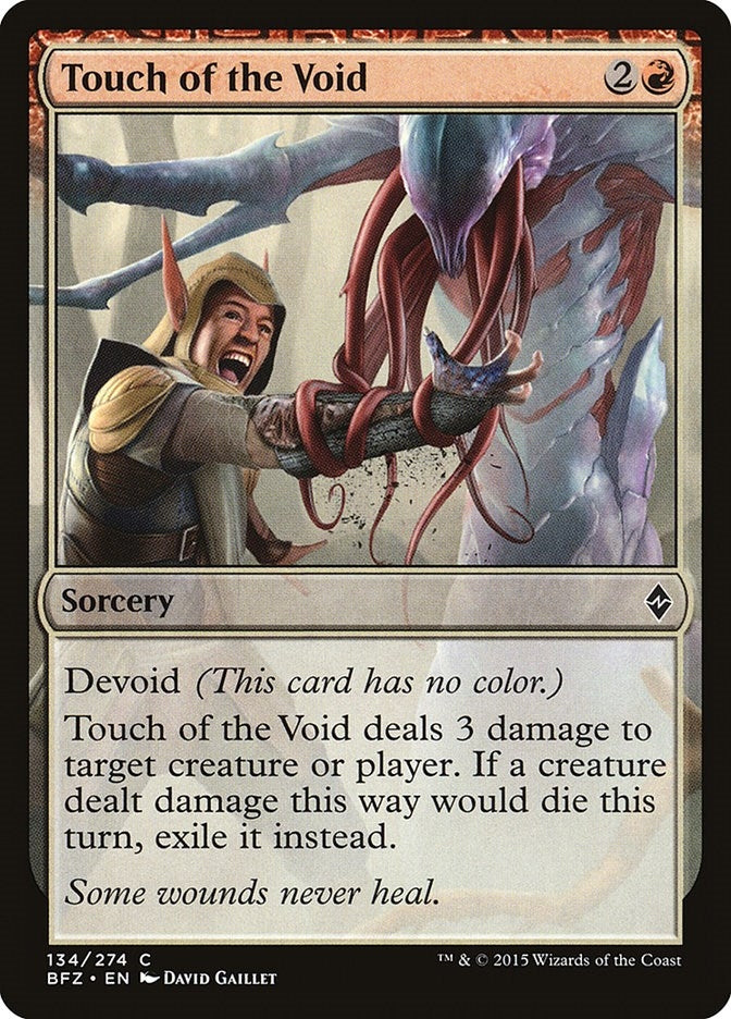 Image for Touch of the Void (134) [Battle for Zendikar] - Magic: The Gathering