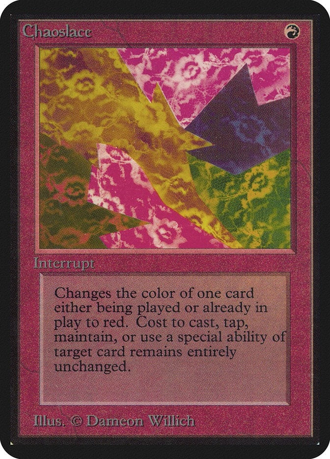 Image for Chaoslace [Alpha Edition] - Magic: The Gathering