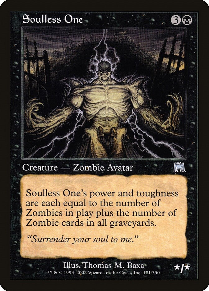 Image for Soulless One (171) [Onslaught] - Magic: The Gathering