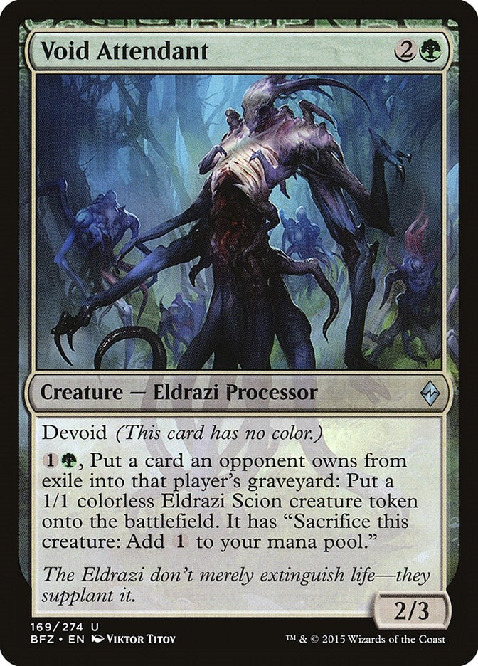 Image for Void Attendant (169) [Battle for Zendikar] - Magic: The Gathering