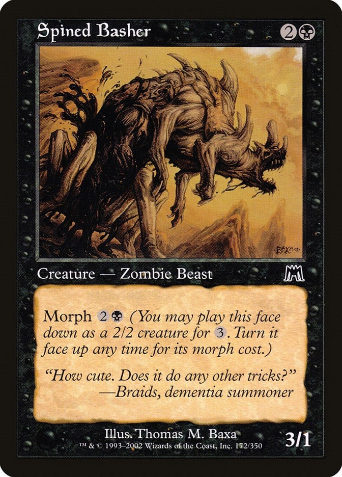 Image for Spined Basher (172) [Onslaught] - Magic: The Gathering