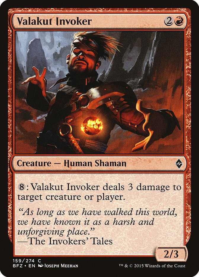 Image for Valakut Invoker (159) [Battle for Zendikar] - Magic: The Gathering