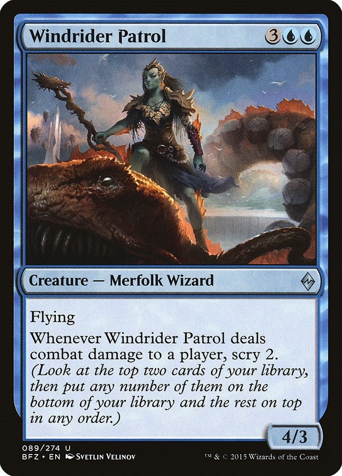 Image for Windrider Patrol (89) [Battle for Zendikar] - Magic: The Gathering