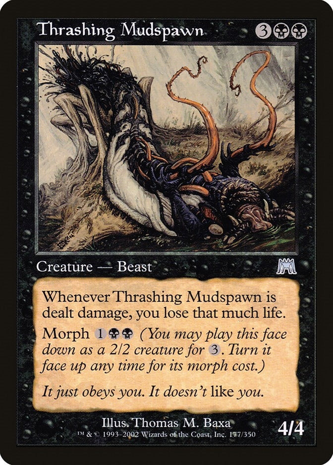 Image for Thrashing Mudspawn (177) [Onslaught] - Magic: The Gathering