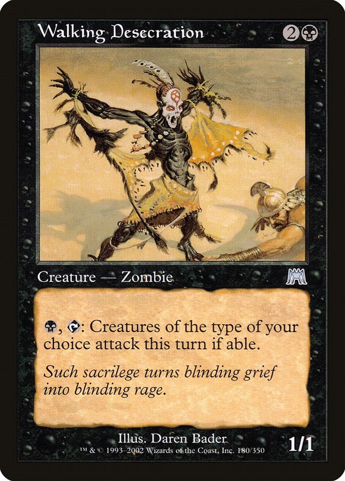 Image for Walking Desecration (180) [Onslaught] - Magic: The Gathering