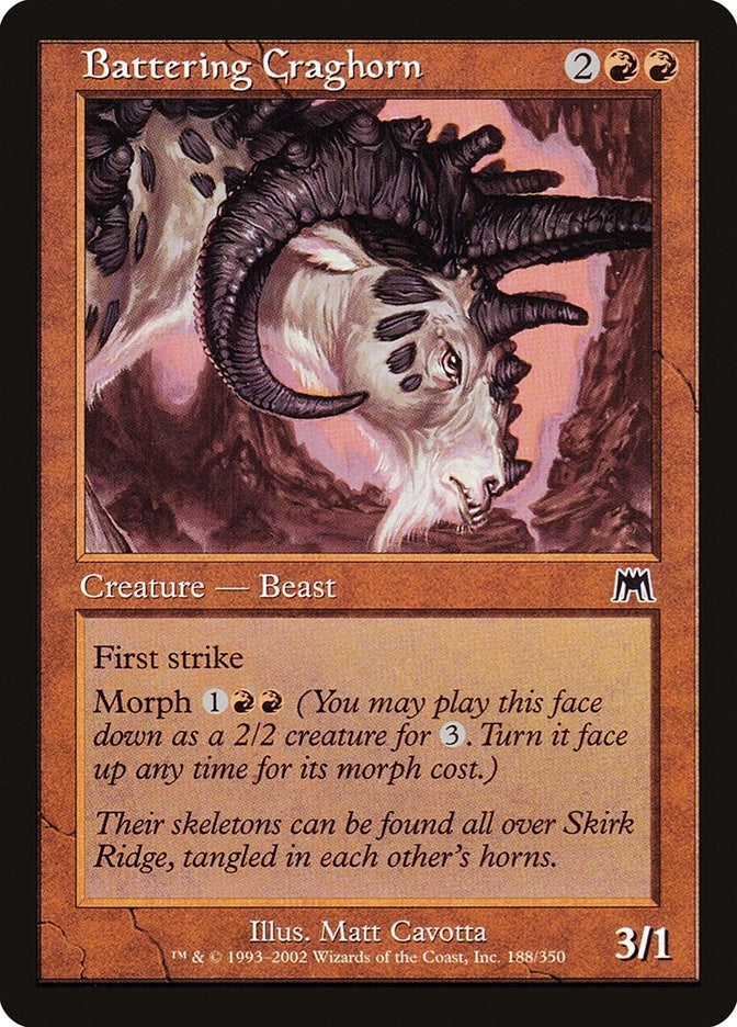 Image for Battering Craghorn (188) [Onslaught] - Magic: The Gathering