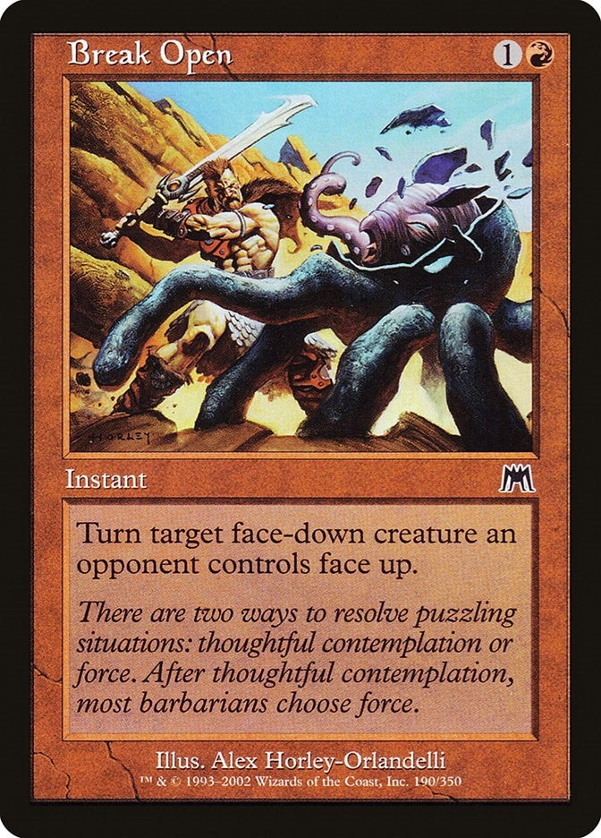 Image for Break Open (190) [Onslaught] - Magic: The Gathering