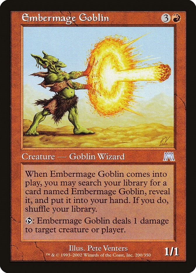 Image for Embermage Goblin (200) [Onslaught] - Magic: The Gathering