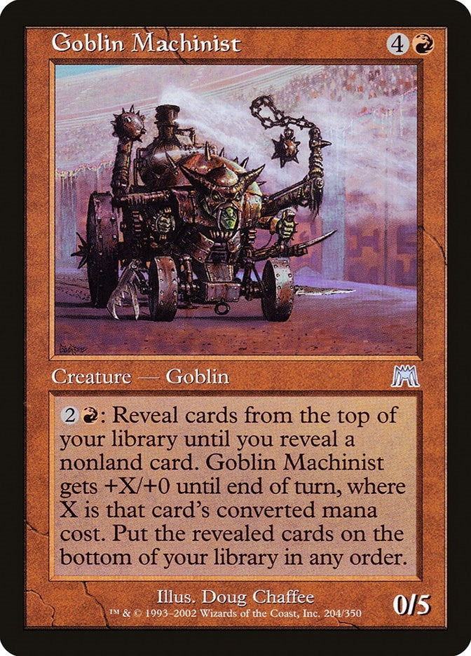Image for Goblin Machinist (204) [Onslaught] - Magic: The Gathering