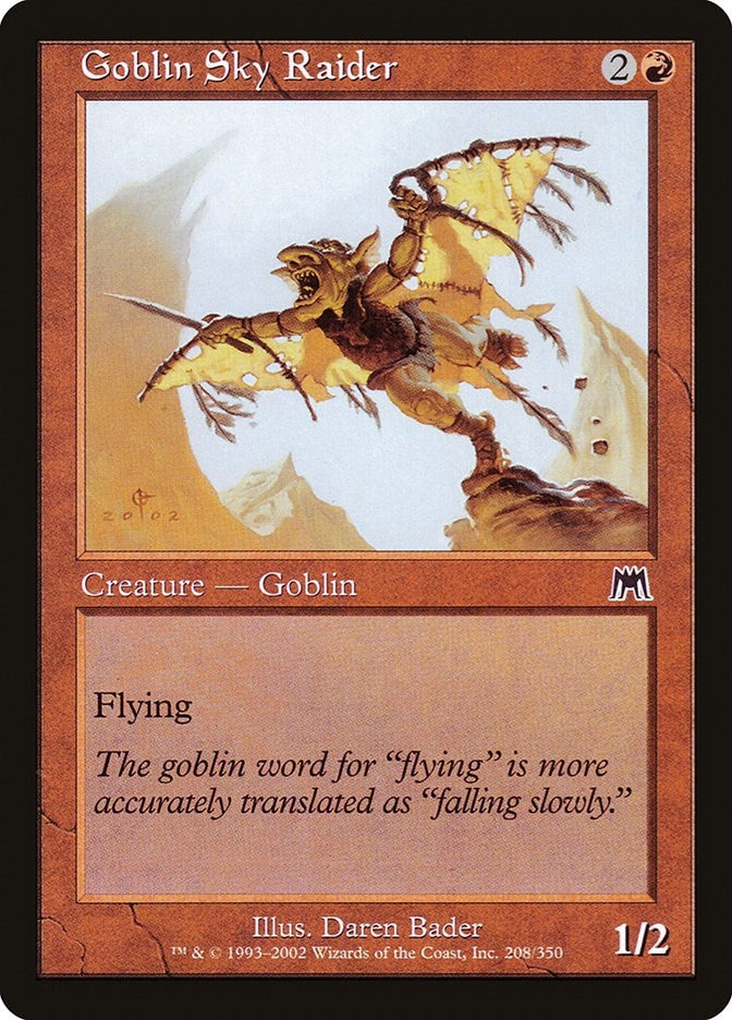 Image for Goblin Sky Raider (208) [Onslaught] - Magic: The Gathering