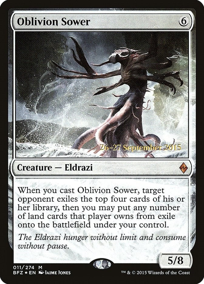 Image for Oblivion Sower (11) [Prerelease Cards] - Magic: The Gathering