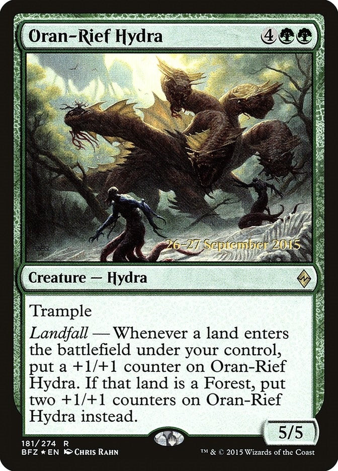 Image for Oran-Rief Hydra (181) [Prerelease Cards] - Magic: The Gathering
