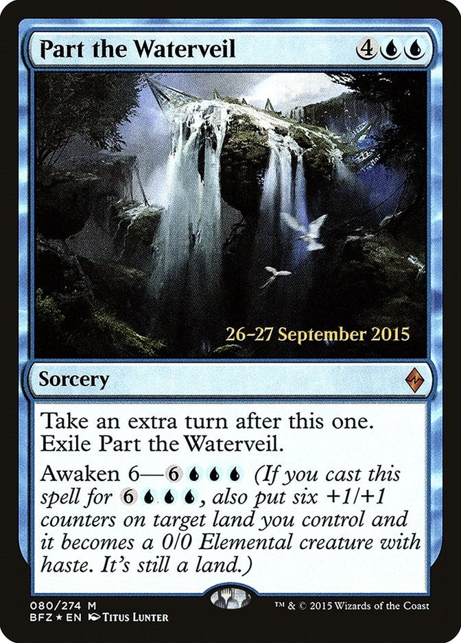 Image for Part the Waterveil (80) [Prerelease Cards] - Magic: The Gathering