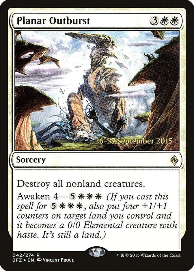 Image for Planar Outburst (42) [Prerelease Cards] - Magic: The Gathering