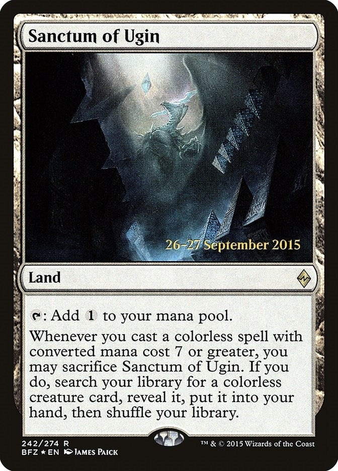 Image for Sanctum of Ugin (242) [Prerelease Cards] - Magic: The Gathering