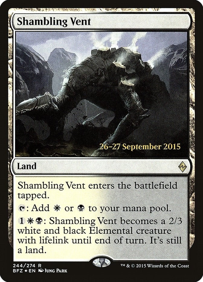 Image for Shambling Vent (244) [Prerelease Cards] - Magic: The Gathering