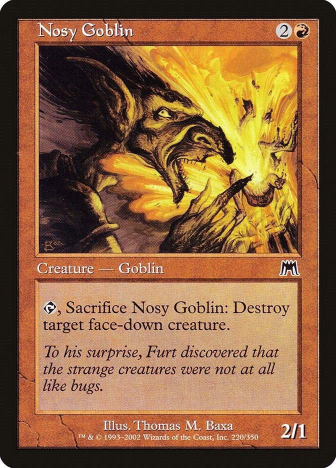 Image for Nosy Goblin (220) [Onslaught] - Magic: The Gathering