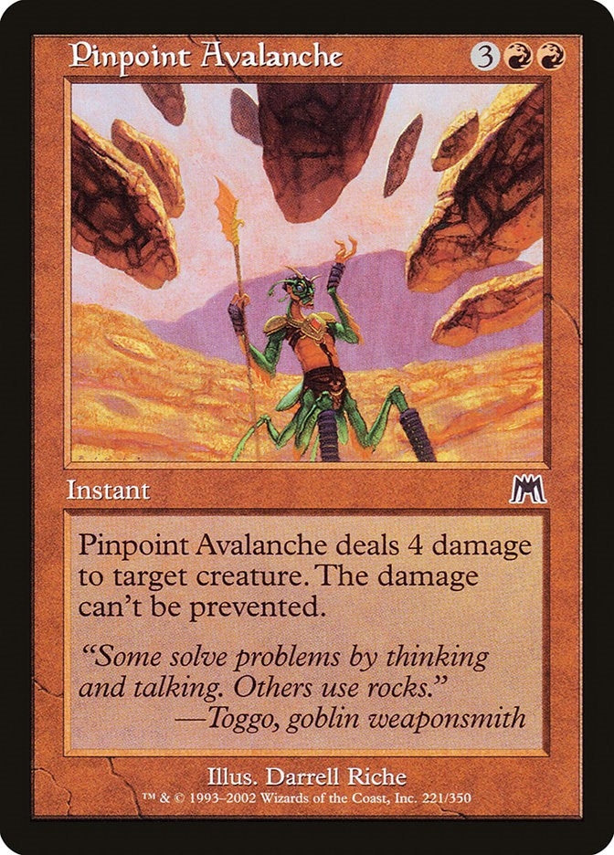 Image for Pinpoint Avalanche (221) [Onslaught] - Magic: The Gathering