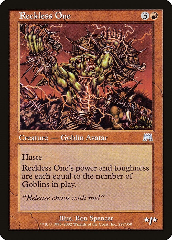 Image for Reckless One (222) [Onslaught] - Magic: The Gathering