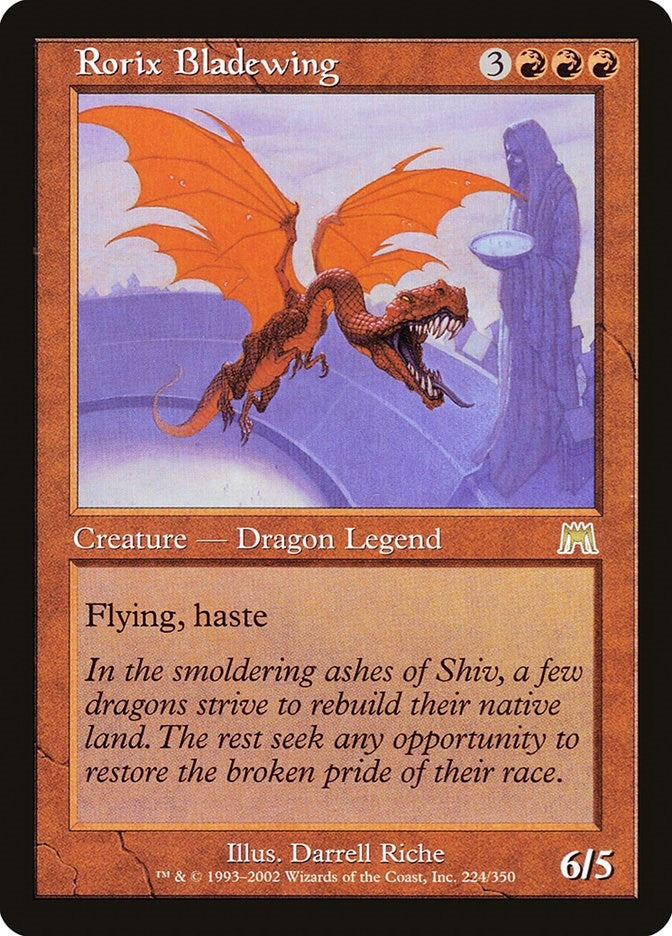 Image for Rorix Bladewing (224) [Onslaught] - Magic: The Gathering
