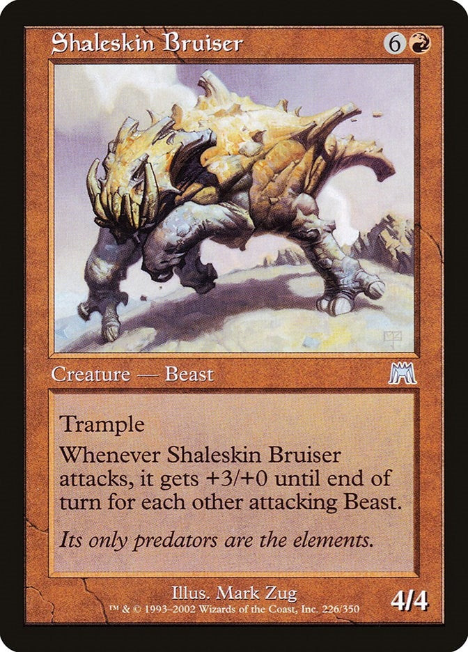 Image for Shaleskin Bruiser (226) [Onslaught] - Magic: The Gathering