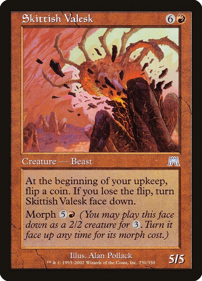 Image for Skittish Valesk (231) [Onslaught] - Magic: The Gathering