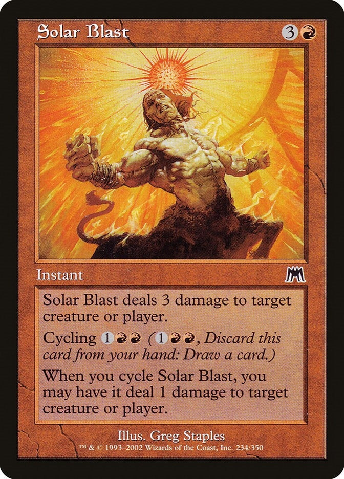 Image for Solar Blast (234) [Onslaught] - Magic: The Gathering