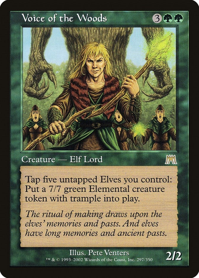 Image for Voice of the Woods (297) [Onslaught] - Magic: The Gathering