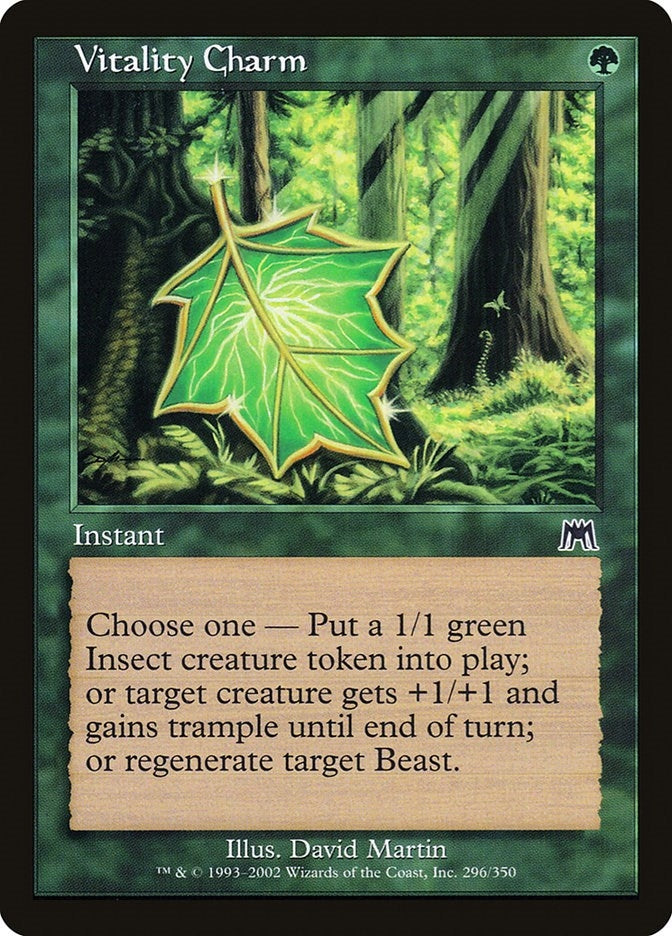 Image for Vitality Charm (296) [Onslaught] - Magic: The Gathering