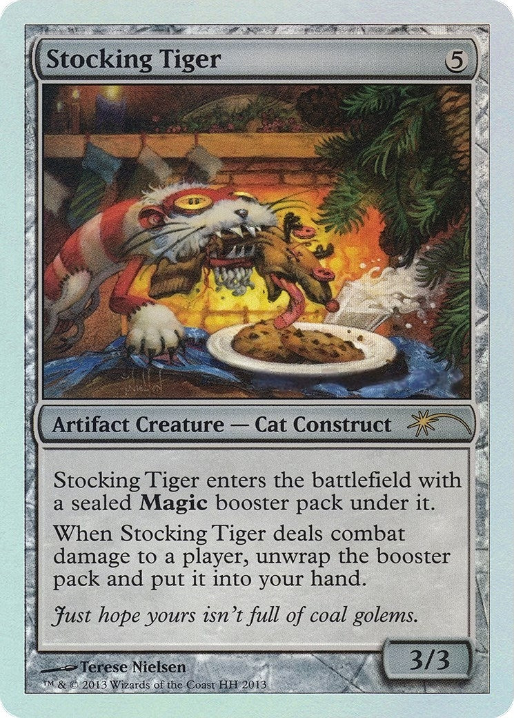 Image for Stocking Tiger (No Date) (HH 2013) [Media Promos] - Magic: The Gathering