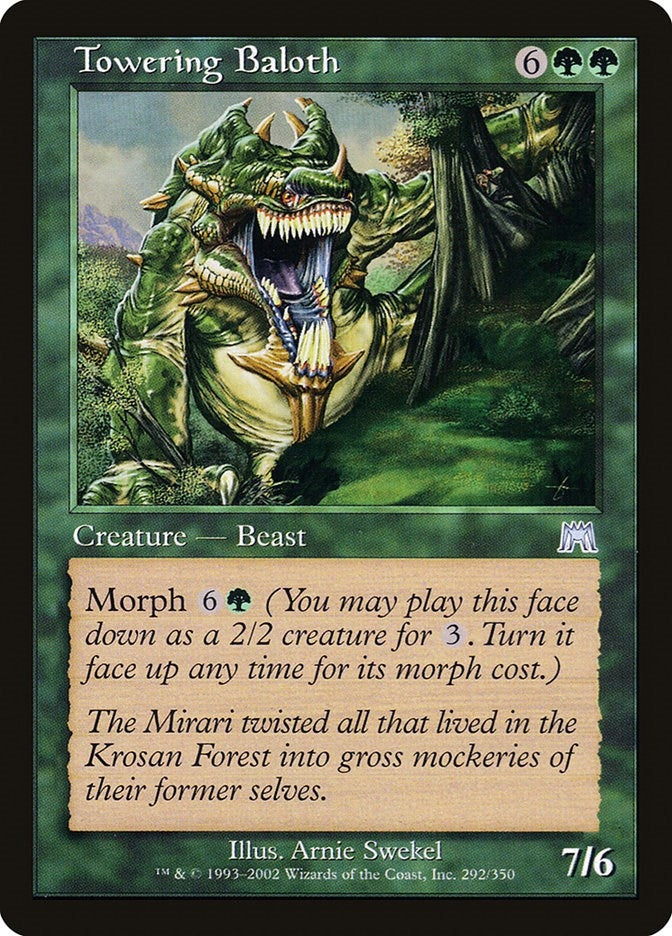 Image for Towering Baloth (292) [Onslaught] - Magic: The Gathering