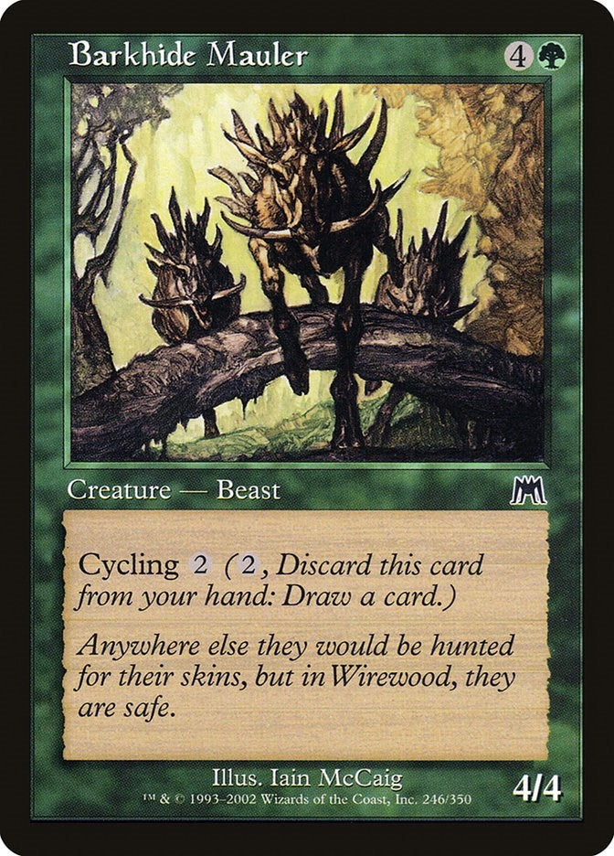 Image for Barkhide Mauler (246) [Onslaught] - Magic: The Gathering