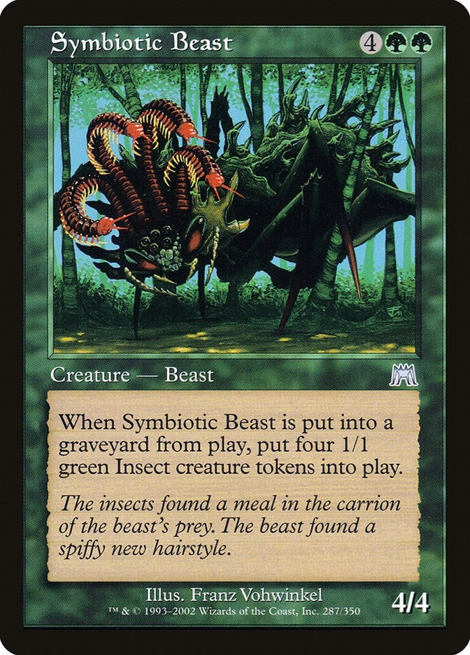 Image for Symbiotic Beast (287) [Onslaught] - Magic: The Gathering