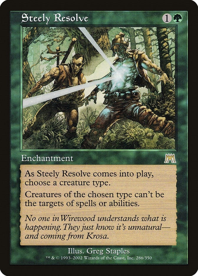 Image for Steely Resolve (286) [Onslaught] - Magic: The Gathering