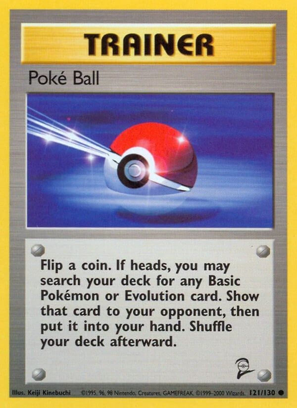 Image for Poke Ball (121/130) [Base Set 2] - Pokemon