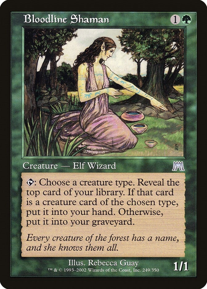 Image for Bloodline Shaman (249) [Onslaught] - Magic: The Gathering