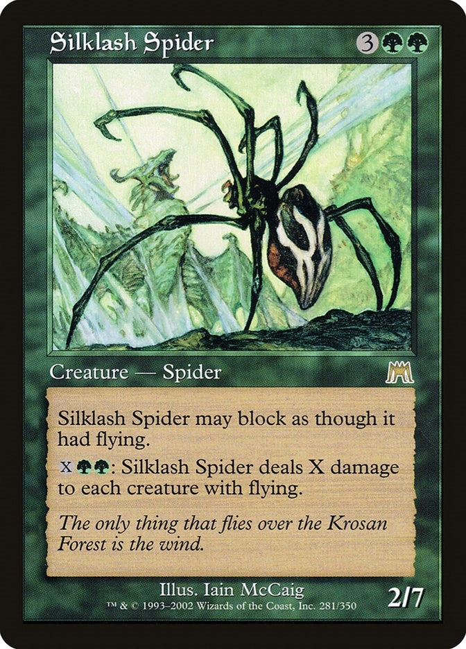 Image for Silklash Spider (281) [Onslaught] - Magic: The Gathering