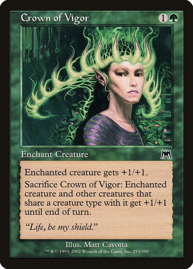 Image for Crown of Vigor (253) [Onslaught] - Magic: The Gathering