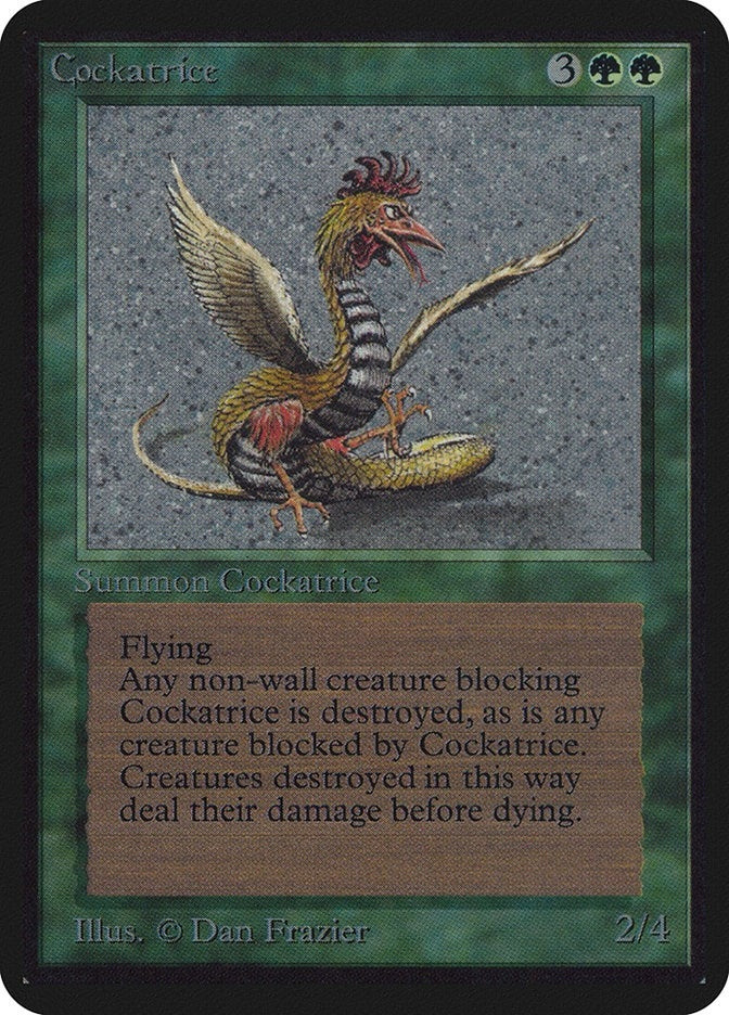 Image for Cockatrice [Alpha Edition] - Magic: The Gathering