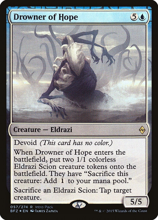 Image for Drowner of Hope (57) [Unique and Miscellaneous Promos] - Magic: The Gathering