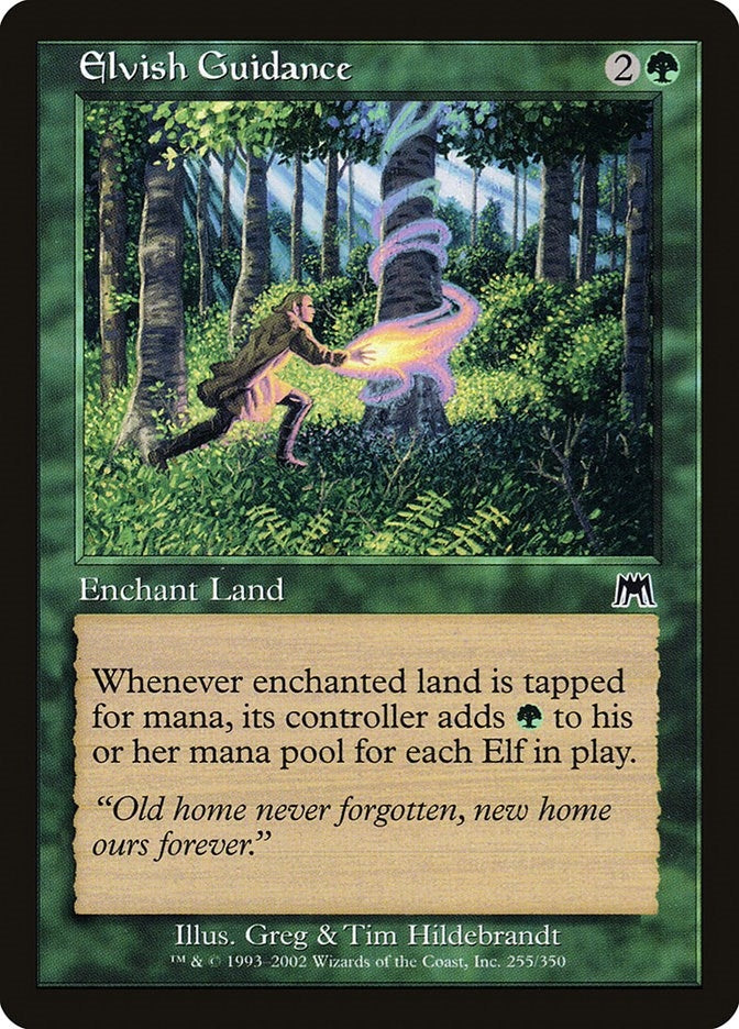 Image for Elvish Guidance (255) [Onslaught] - Magic: The Gathering