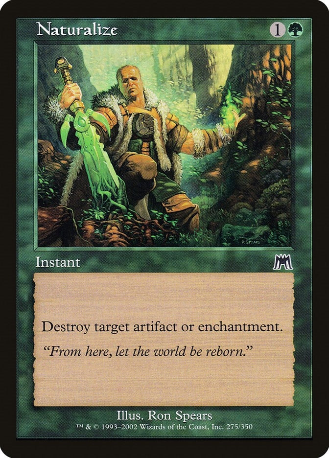Image for Naturalize (275) [Onslaught] - Magic: The Gathering