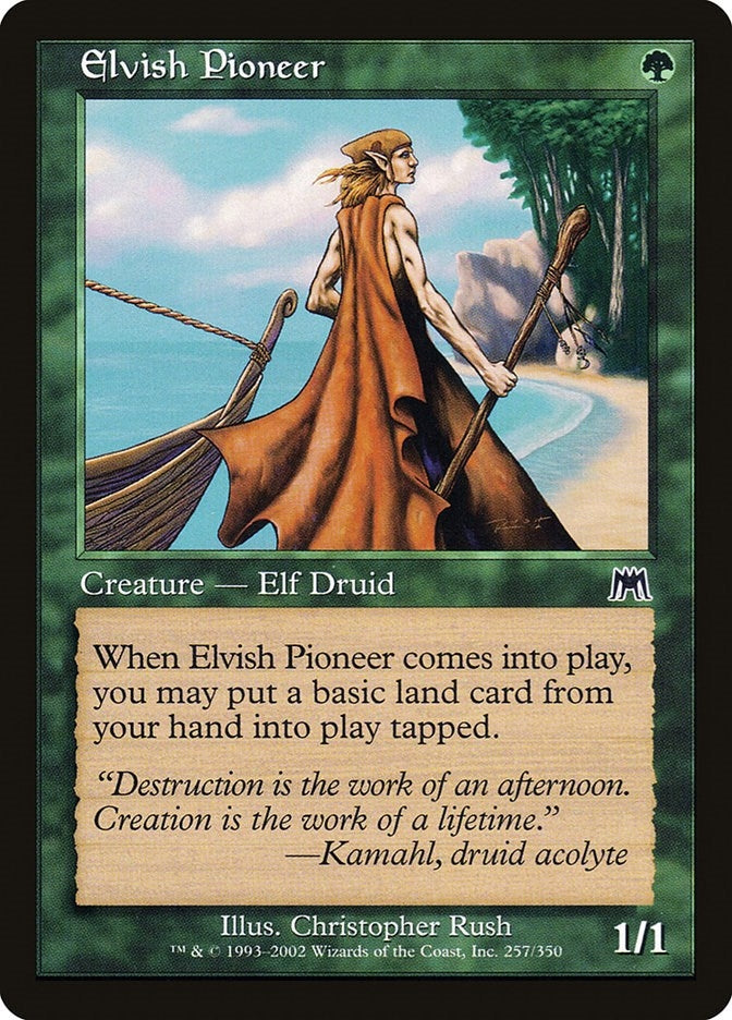 Image for Elvish Pioneer (257) [Onslaught] - Magic: The Gathering