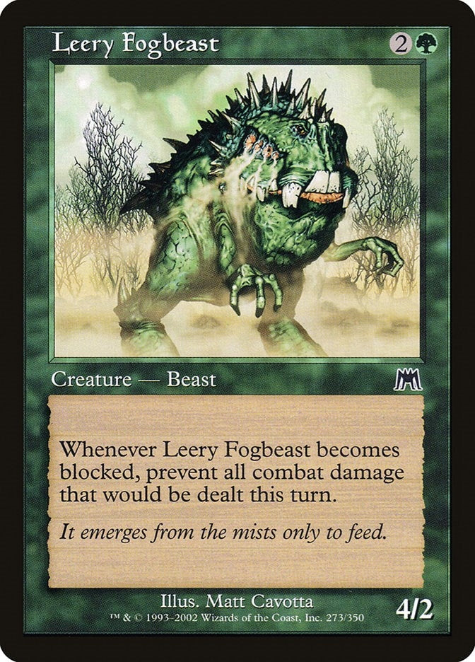 Image for Leery Fogbeast (273) [Onslaught] - Magic: The Gathering