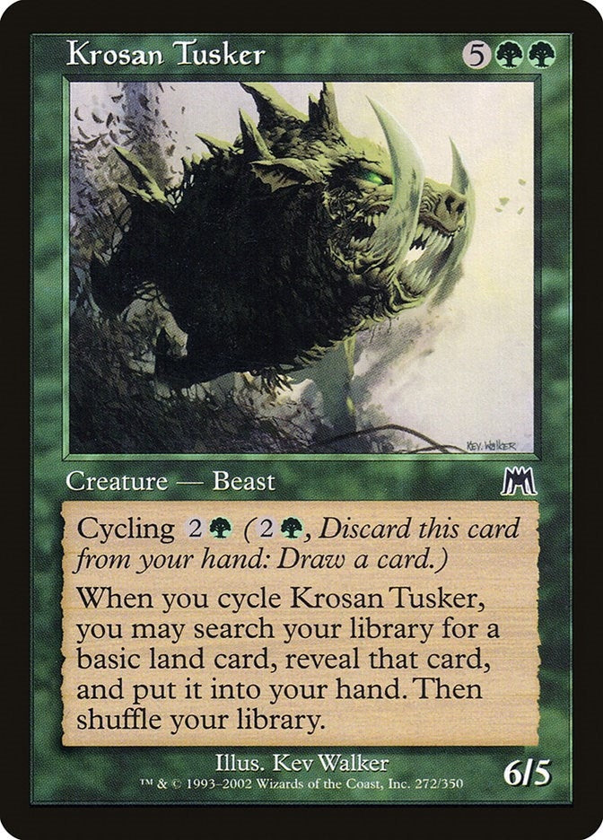 Image for Krosan Tusker (272) [Onslaught] - Magic: The Gathering