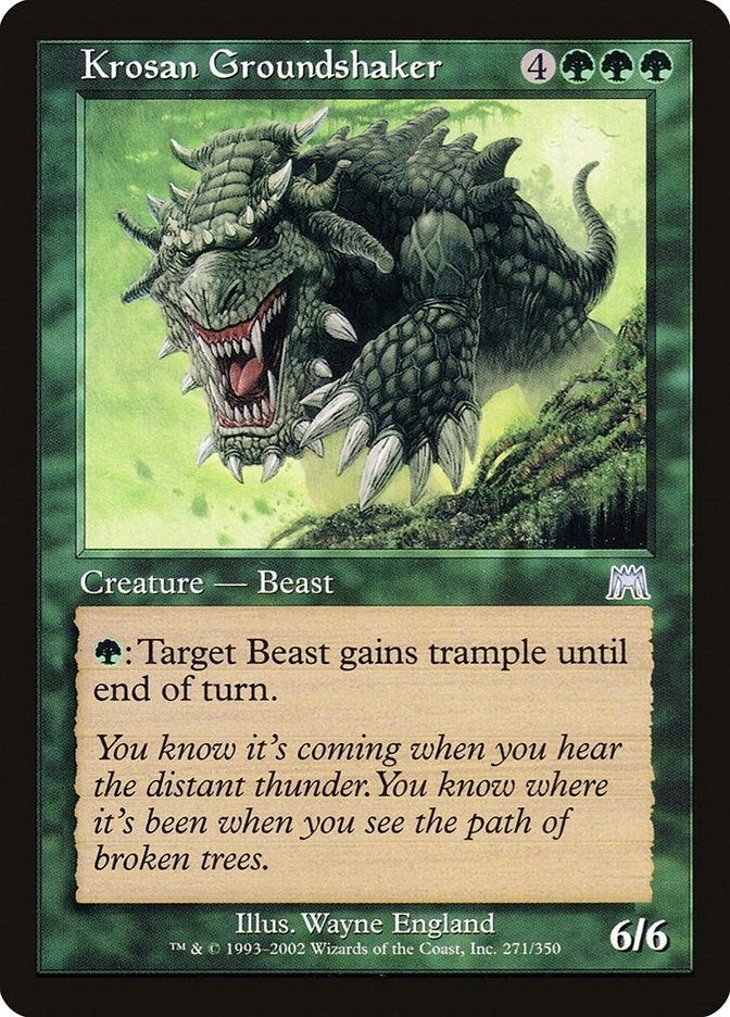 Image for Krosan Groundshaker (271) [Onslaught] - Magic: The Gathering