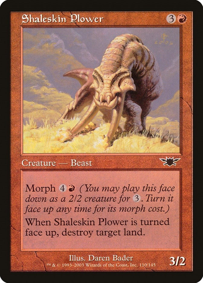 Image for Shaleskin Plower (110) [Legions] - Magic: The Gathering