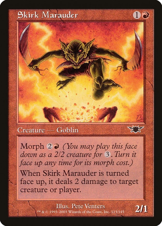 Image for Skirk Marauder (113) [Legions] - Magic: The Gathering