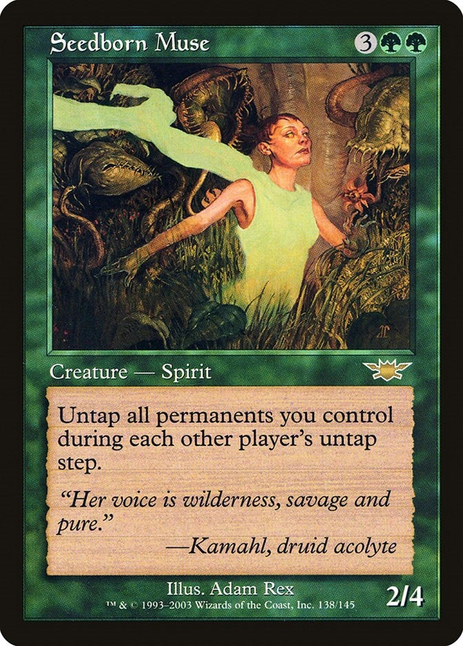 Image for Seedborn Muse (138) [Legions] - Magic: The Gathering